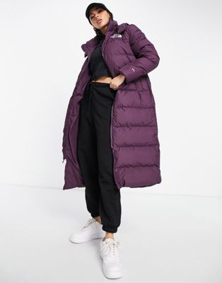 The North Face Triple C parka jacket in purple