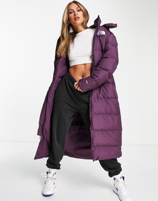 Purple north face coat online