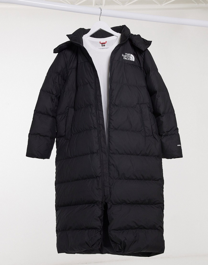 The North Face Triple C puffer jacket in black