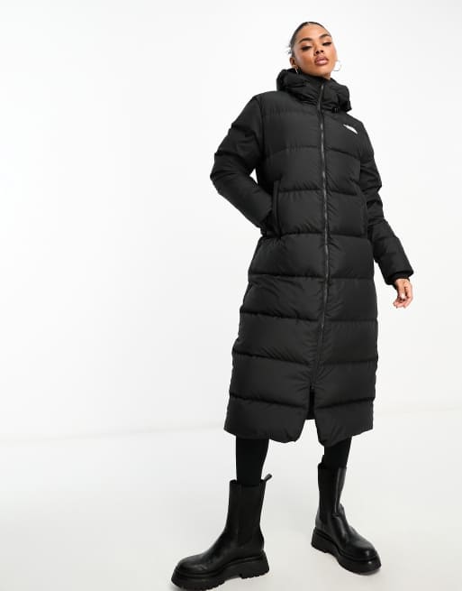 The North Face – Triple C – Svart lång pufferkappa i parkasstil, 2 av 4