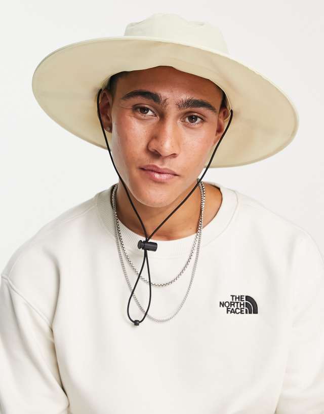 The North Face Twist bucket hat in cream