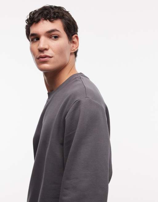 The North Face – U Essential – Leichtes in Anthrazitgrau mit Rundhalsausschnitt, 4 von 5