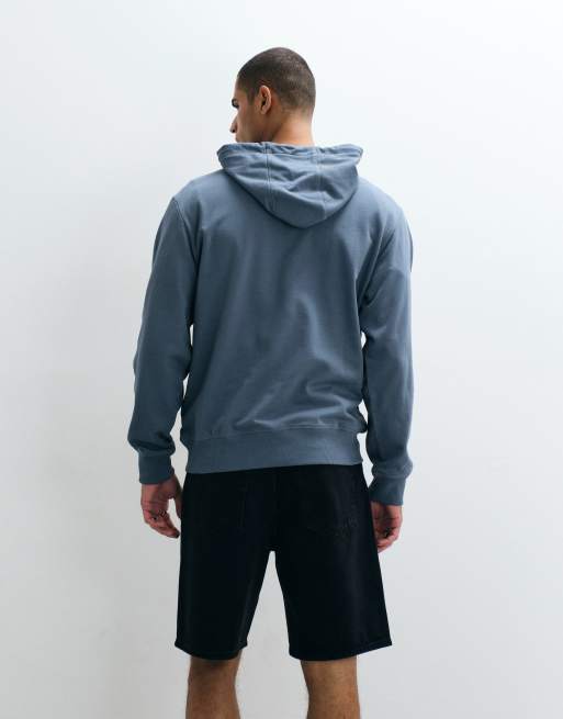 The North Face U essential light relaxed hoodie in granite grey, 2 of 5