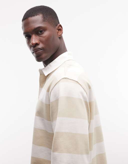 The North Face - U - Rugbyshirt met polokraagje in wit en stone, 4 van 5