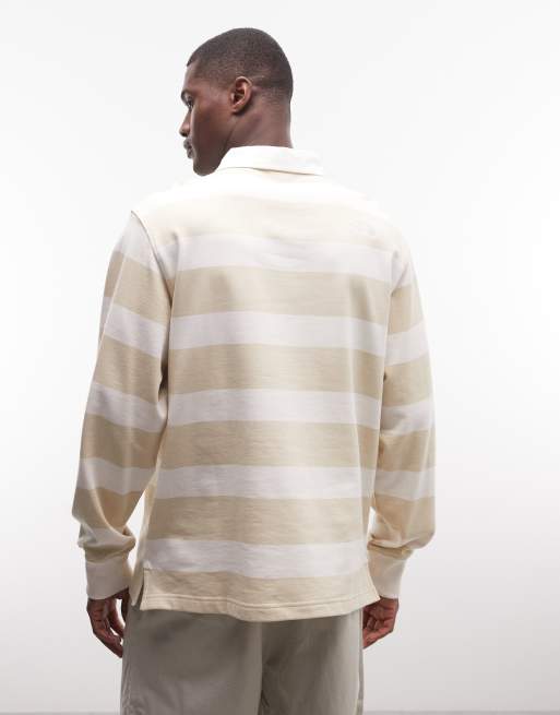 The North Face - U - Rugbyshirt met polokraagje in wit en stone, 5 van 5