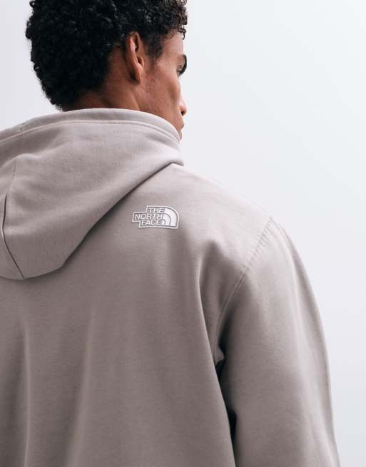 The North Face U zumu 2.0 sweat à capuche relaxed en Stone Slab, 2 de 5
