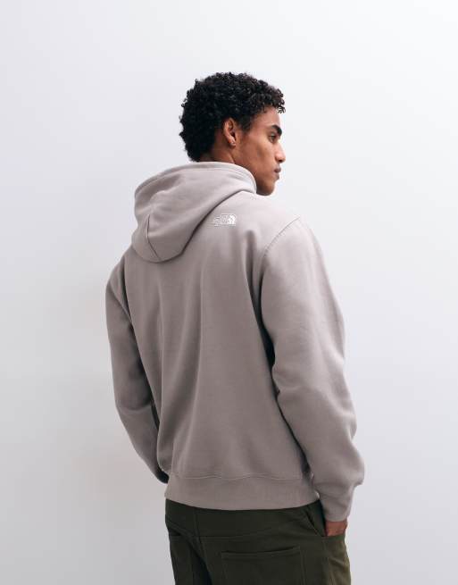 The North Face U zumu 2.0 sweat à capuche relaxed en Stone Slab, 4 de 5