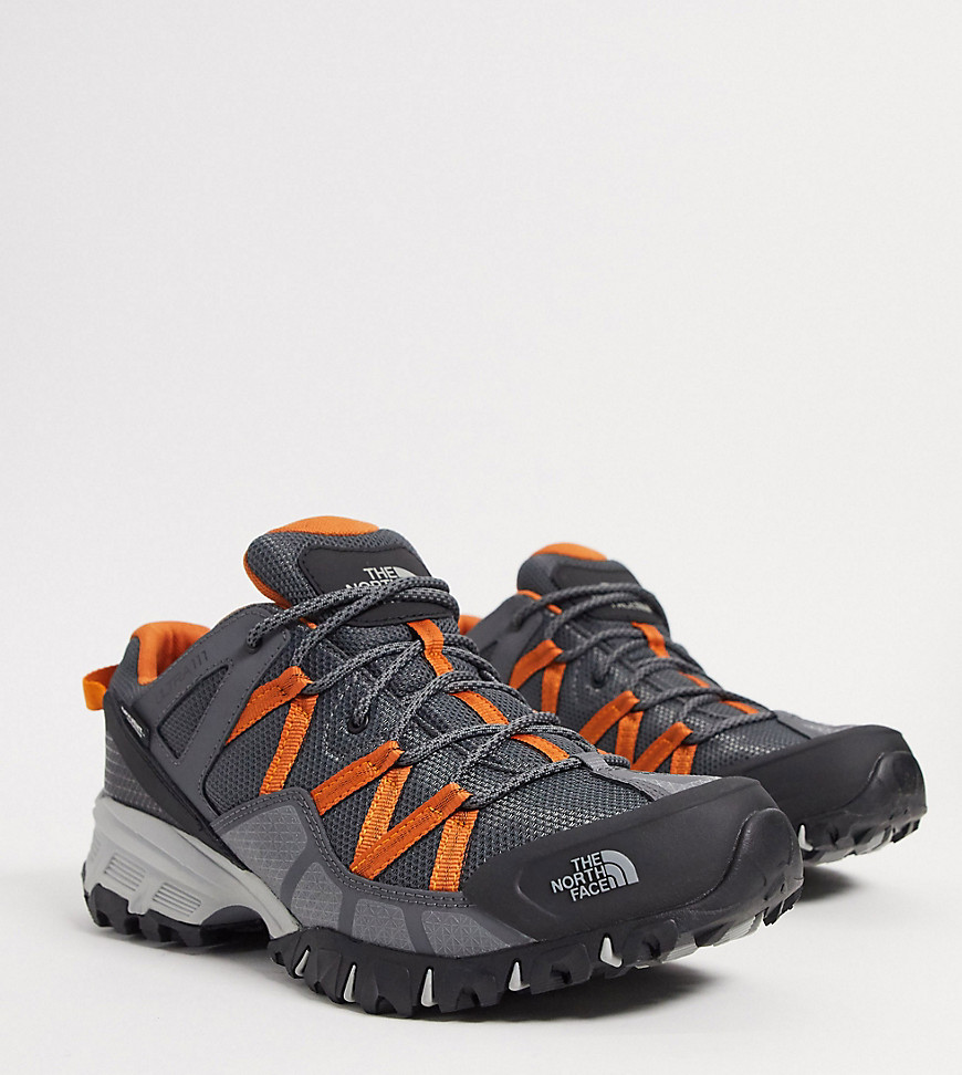 The North Face - Ultra 111 - Sneakers grigie/arancioni-Grigio
