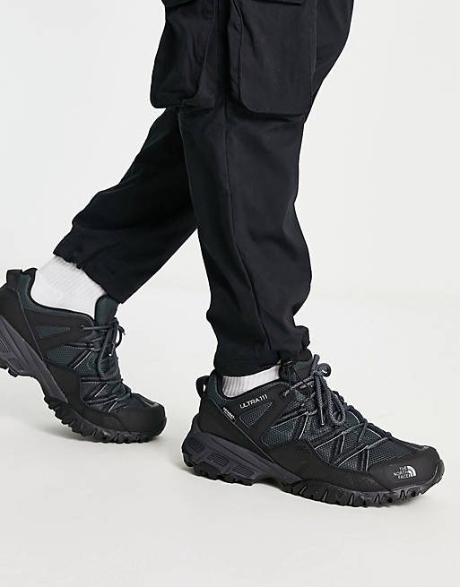 The North Face Ultra 111 WP sneakers in black and charcoal | ASOS