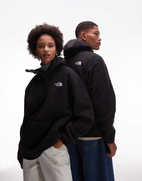 The North Face Unisex – Dirus – Czarna polarowa bluza z kapturem w stylu kominiarki i suwakiem pod szyją - view 1