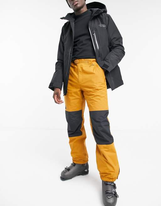 North face shop orange ski pants