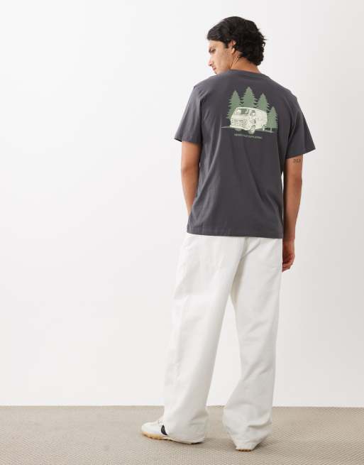 The North Face Van Life graphic T-shirt in washed black, 3 of 5