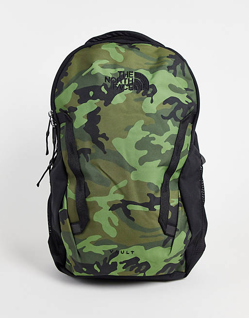 The North Face Vault backpack in camo