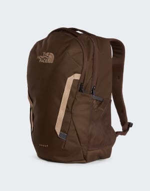 The North Face Vault backpack in dark chestnut/garnet