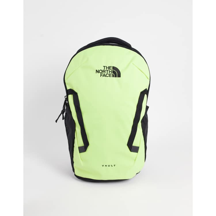 The North Face Vault backpack in lime green ASOS