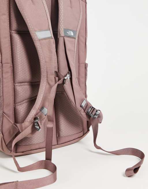 Blush pink outlet north face backpack