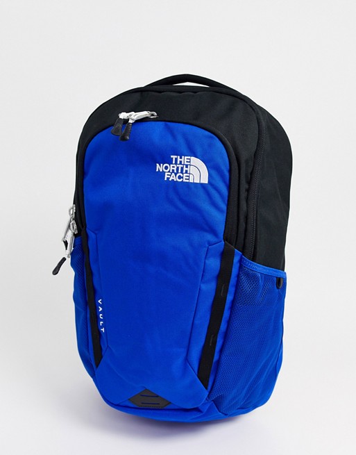 The North Face Vault Light backpack in blue/black