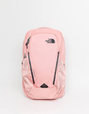 pink north face bag