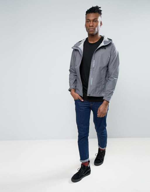 North face heather outlet grey jacket