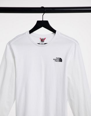 the north face white top