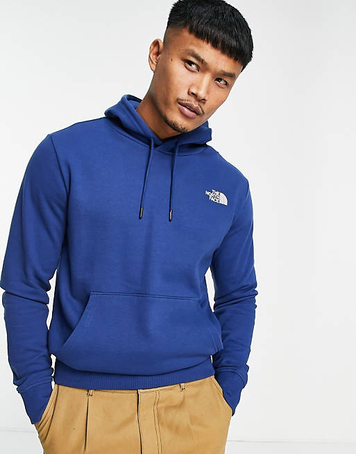 The North Face Vertical NSE hoodie in blue Exclusive at ASOS