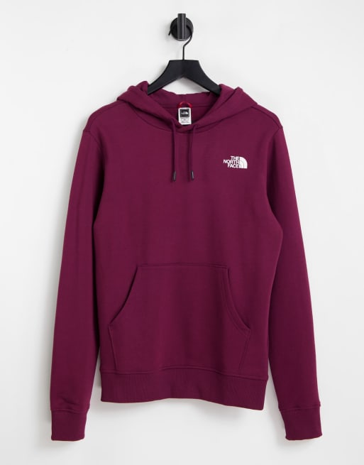 North face clearance maroon hoodie