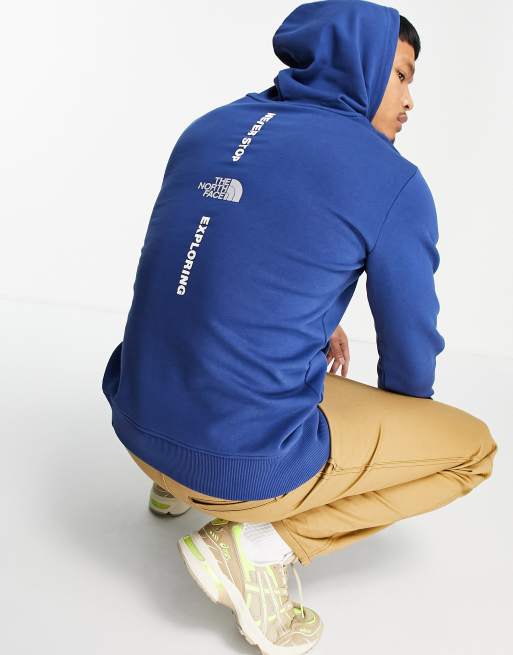 The North Face – Vertical NSE – Niebieska bluza z kapturem – tylko w ASOS