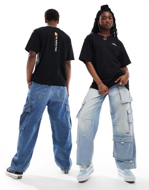 The North Face – Vertical NSE – Oversize-T-Shirt in Schwarz mit Logoprint am Rücken, 3 von 4
