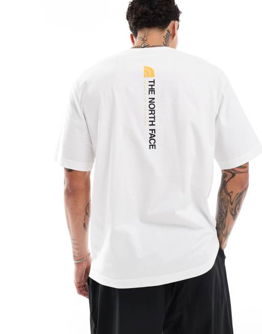 The North Face – Vertical NSE – Oversize-T-Shirt in Weiß mit Logoprint am Rücken, 4 von 4