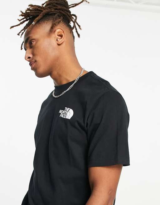 【The North Face】2022 Vertical NSE T-Shirt The North Face Vertical NSE t-shirt in black | ASOS