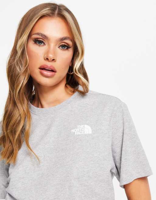The North Face – Vertical NSE – T-Shirt in Grau, exklusiv bei ASOS, 3 von 4