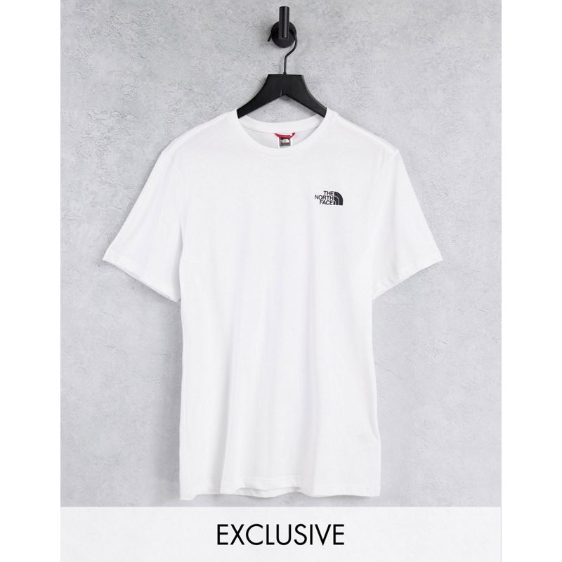Activewear Top The North Face - Vertical - T-shirt bianca in esclusiva per ASOS