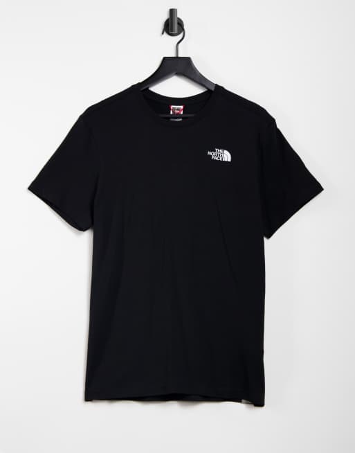 The North Face Vertical t-shirt in black Exclusive at ASOS, 2 of 4