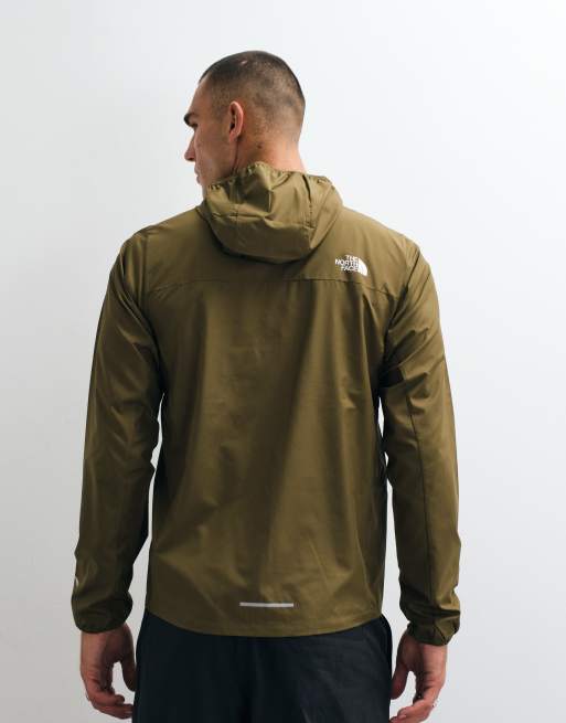 The North Face veste coupe-vent à capuche marron, 2 de 5