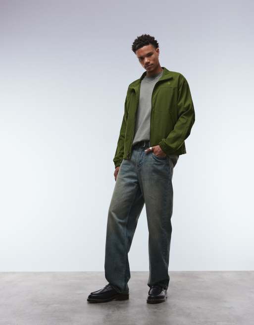 The North Face - Veste coupe-vent zippée en tissu Cordura - Vert, 2 de 5