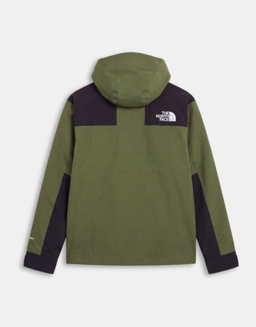 The North Face veste Mountain Dryvent Mono kaki et noire, 7 de 9