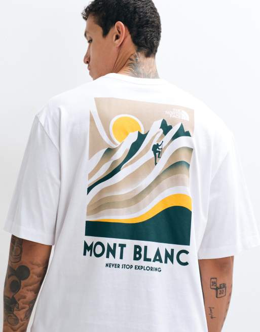 The North Face VINTAGE MOUNTAIN Oversized tee in white, 5 of 5