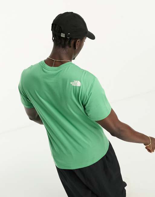 The North Face Vintage Yosemite chest print t shirt in green Exclusive at ASOS