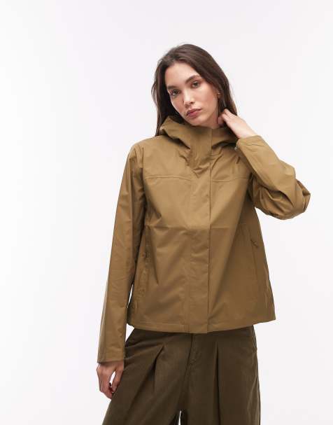 The North Face Voyage Rain 3L hooded jacket in brown