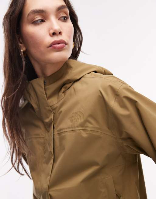 The North Face Voyage Rain 3L hooded jacket in brown, 2 of 4