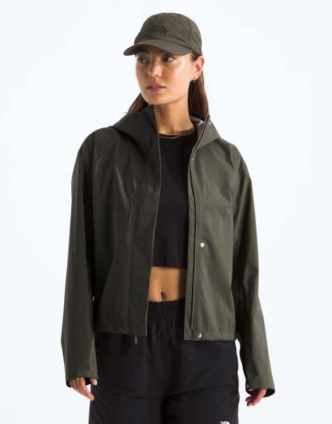 The North Face Voyage Rain 3L hooded jacket in green
