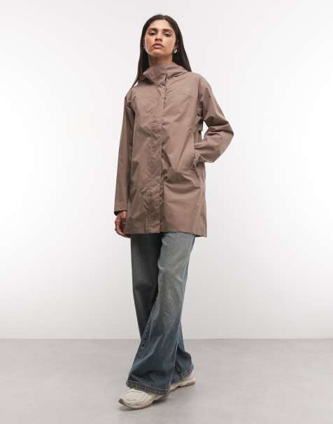The North Face Voyage rain 3l hooded parka in garnet - view 1