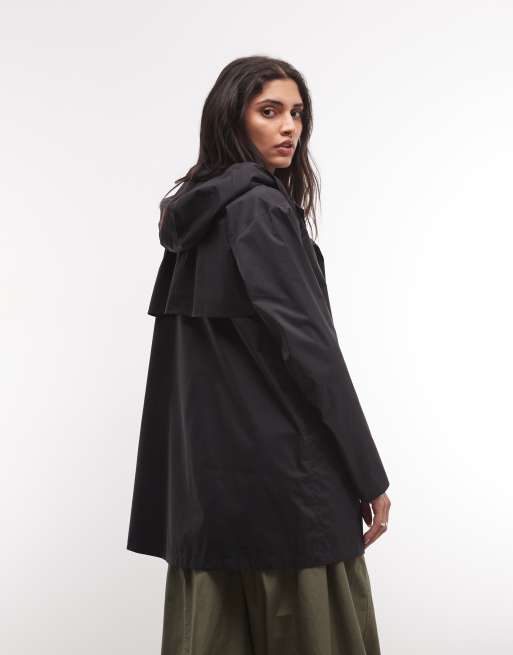 The North Face Voyage Rain 3L parka con cappuccio nera, 4 di 4