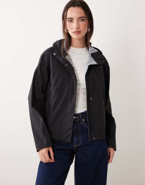 The North Face - Voyage Rain 3L - Sort regnjakke med hætte - view 1