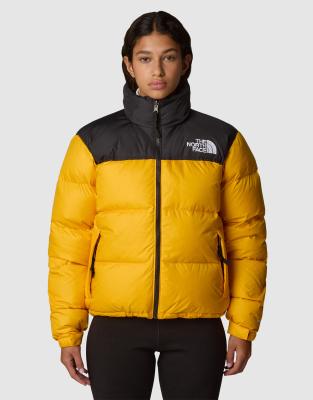 The North Face - W 1996 Retro Nuptse - Pufferjacke in Gelb und Schwarz