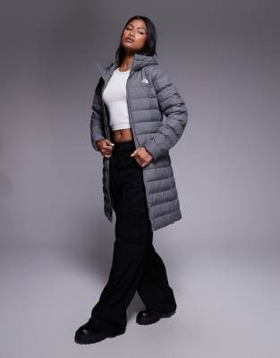 The North Face - W Aconcagua - Parka in rauchigem Perlgrau