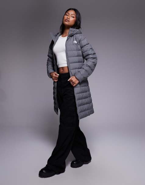 The North Face W aconcagua parka in smoked pearl - view 1