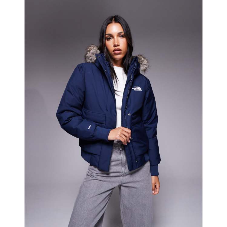The North Face W arctic bomber in summit navy | ASOS