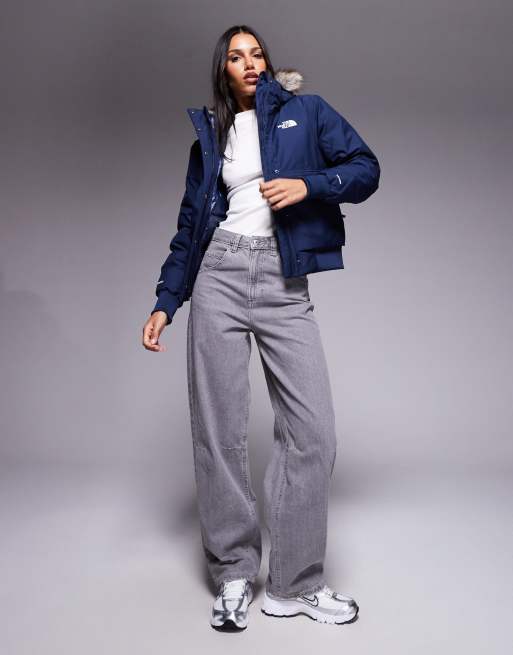 The North Face W arctic bomber in summit navy | ASOS