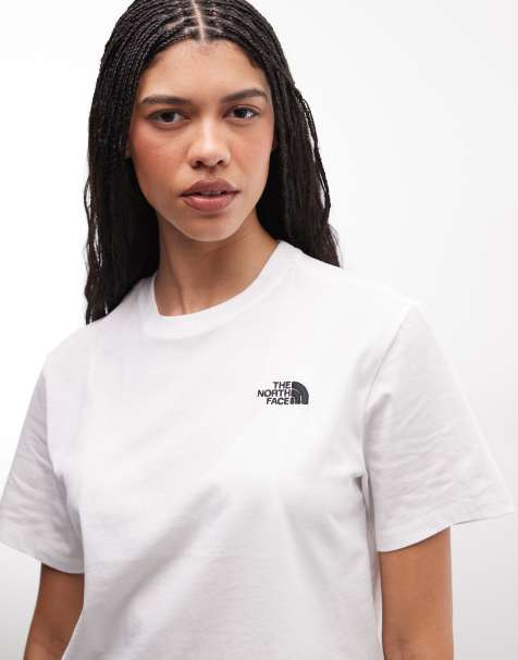 The North Face - W Evolution Simple Dome - Camiseta corta blanco TNF holgada de manca corta - view 1